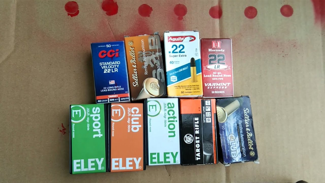 CCI Standard Eley club Eley Action - YouTube