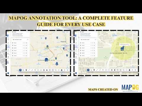 Complete MAPOG Annotation Tools Guide | Interactive GIS Mapping & Smart Maps #MAPOG #GIS #Mapping