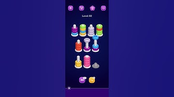 Nut Sort Level 60 Walkthrough | Nuts Sort Level 60