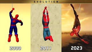 Evolution of Web-Swinging in Spider-Man Games (2000-2023)