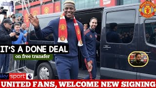 Manchester United Drop Late-Night Transfer Bomb World-Class Defender Signed And Sealed