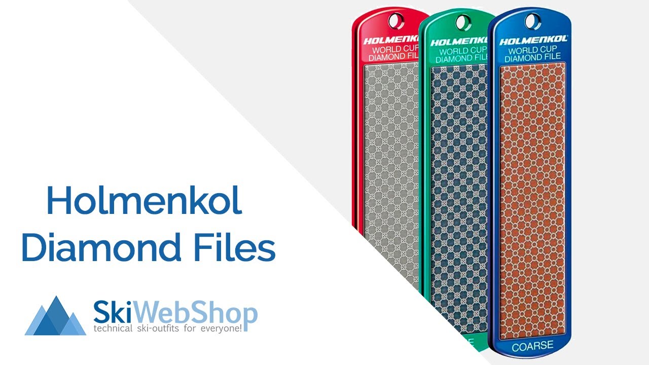 File your skis before going skiing (Holmenkol file set) YouTube