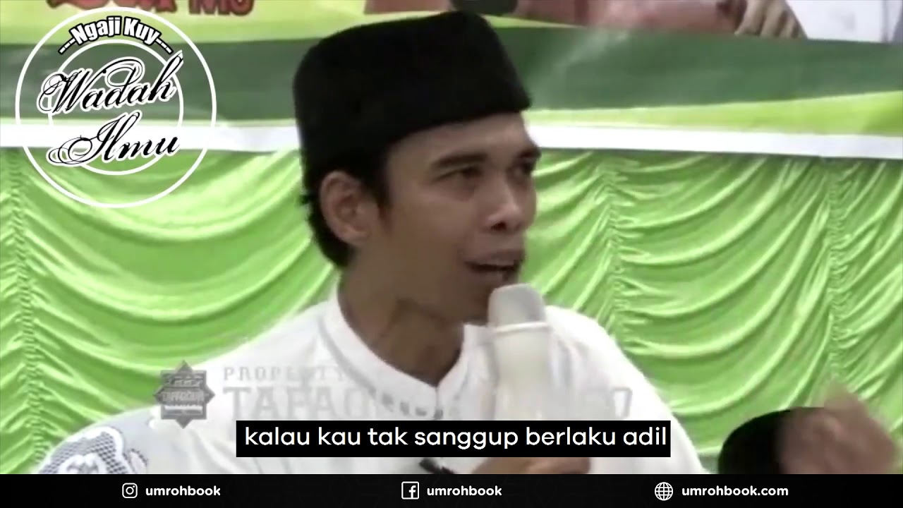 POLIGAMI DALAM PANDANGAN ISLAM - USTAD ABDUL SOMAD - YouTube