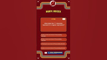 Quiz 186: Master Ruby Programming in 30 Seconds! #quiz #ruby #shorts #codingfacts