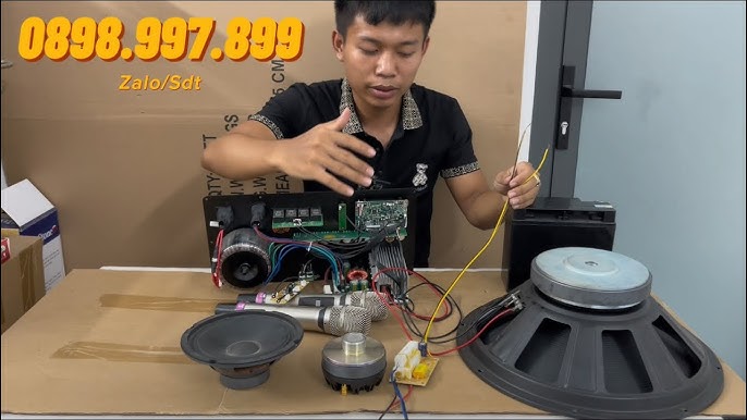HƯỚNG DẪN RÁP LOA KÉO 4 TẤC 3 ĐƯỜNG TIẾNG, ĐẤU DÂY ĐƠN GIẢN,AI ...