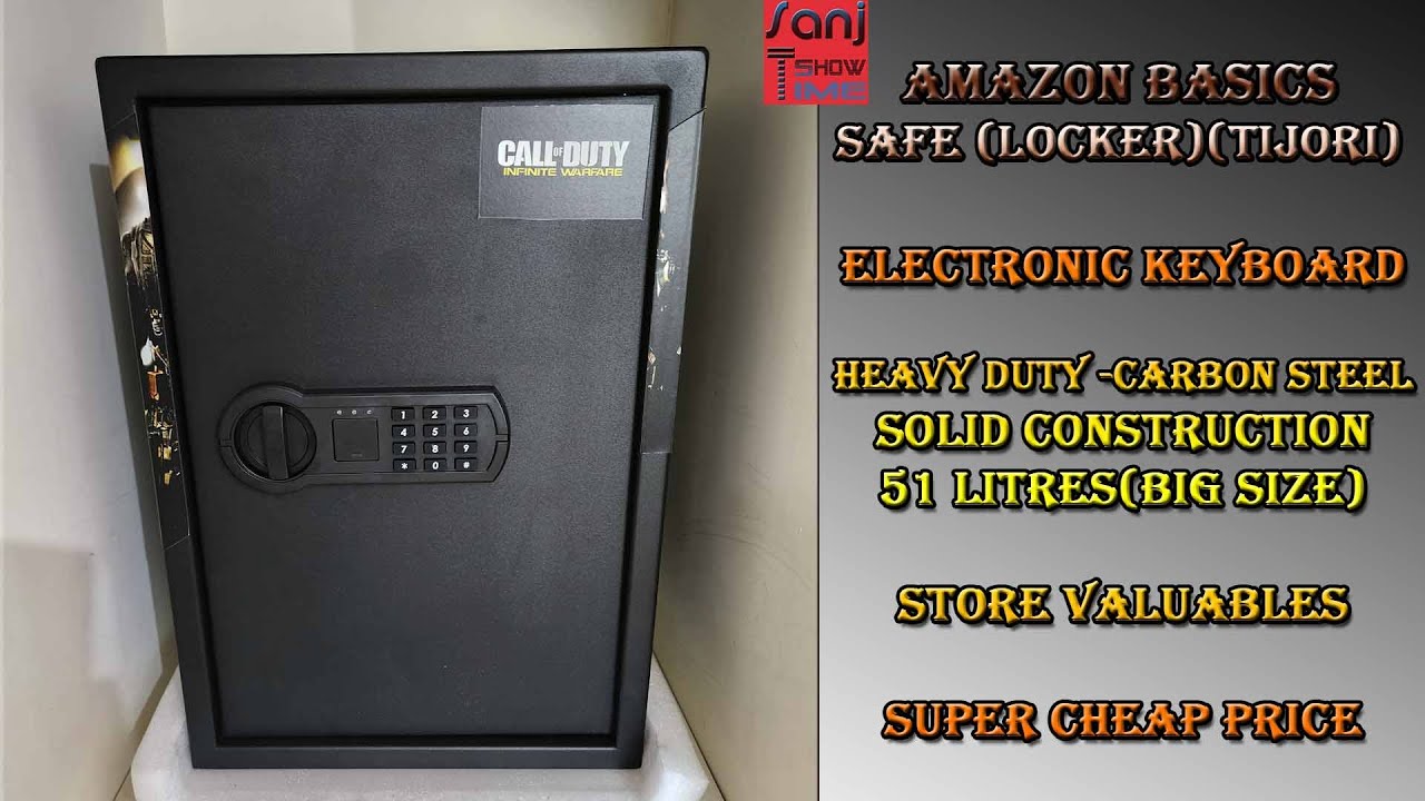 Amazon Basics safety lock of 51 Litres// Very Useful//Super Discounted ...