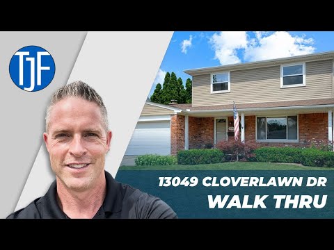 13049 Cloverlawn Dr, Sterling Heights, MI home video tour