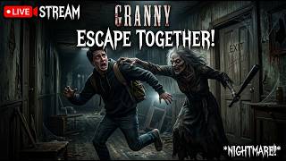 👉 Granny Escape with Me 💀(Funny Fails) 😡😂 | 🪶 Cornic 🪽 | LIVE