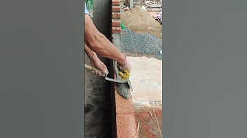 The process of masonry masonry building walls  Good tools improve the efficiency of masonry