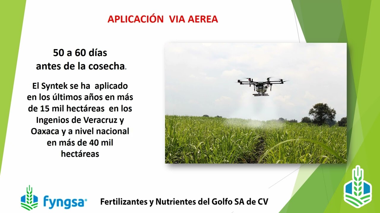 Uso de madurantes en el cultivo de la Caña de Azúcar