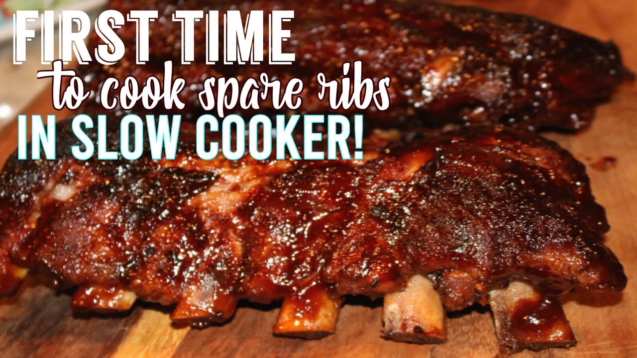FIRST TIME TO COOK SPARE RIBS IN SLOW COOKER REVIEW OF PIONEER WOMAN