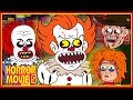 Horror Animation Compilation 5: New Pennywise vs Old Pennywise vs Chucky vs Freddy Krueger