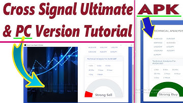 Robot Cross Signal Ultimate APK & PC Version Tutorial On IQ Option Broker