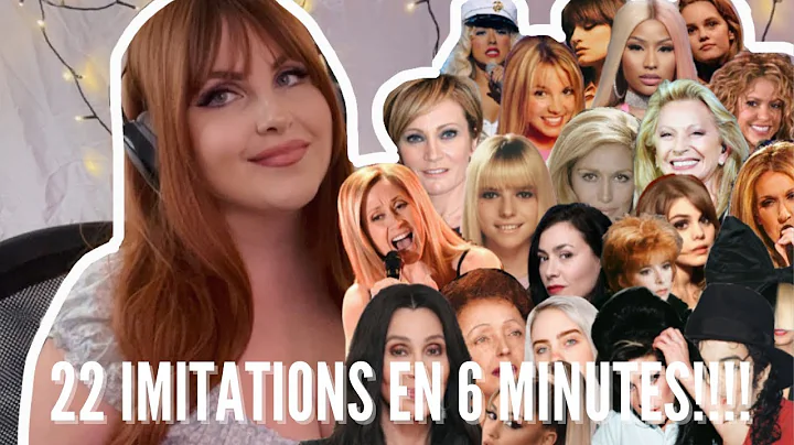 22 imitations en 6 minutes!!! (Chanteuses/chan...