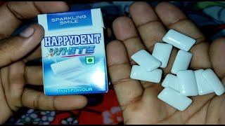 Rs 10 Happydent White Mint Flavour Chewing Gums Review