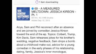 Jessica Kirson, Sam Morril, & Periscope