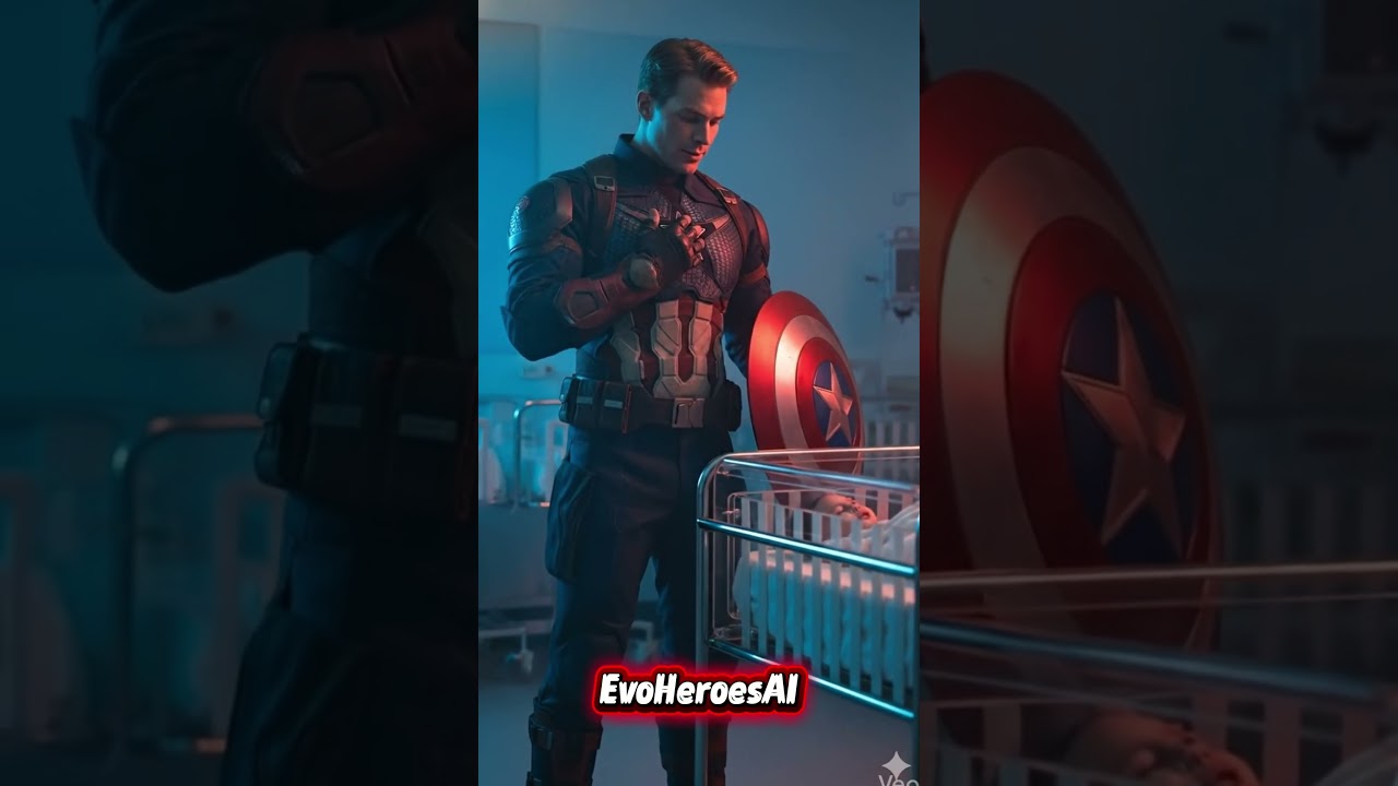 Captain America's legacy begin.... ❤️ Evolution of Captain America🥰  