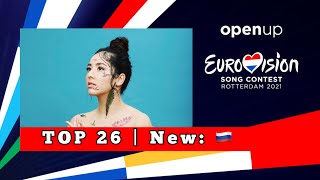 Eurovision Song Contest 2021 | TOP 26 New: 🇷🇺