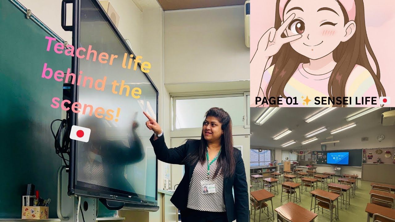 Teacher Life in Japan 🇯🇵 | Behind the Scenes | ENGLISH VLOG
