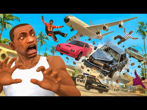 I installed mods to BREAK my GTA San Andreas *Crashed the game*