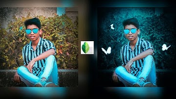 New Snapseed Photo Editing Trick | Snapseed Background Colour Change 2020/ atharv raut inspired edit