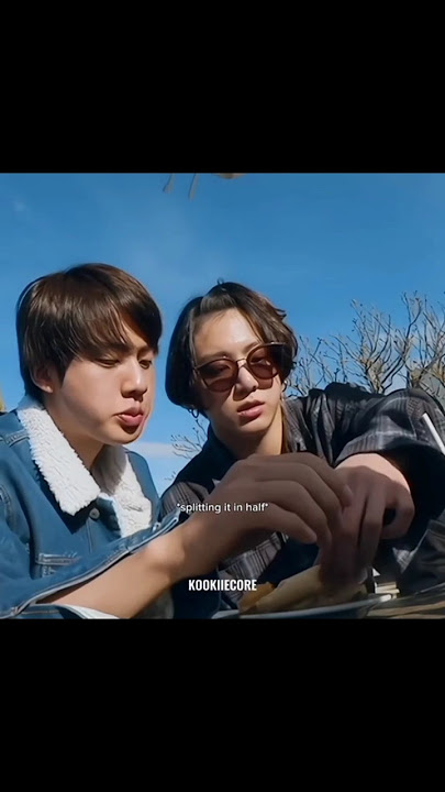 Jin noticed Jungkook not having breakfast#jungkook#kpop#taehyung#jimin#jin#jinkook#suga#rm#jhope#bts