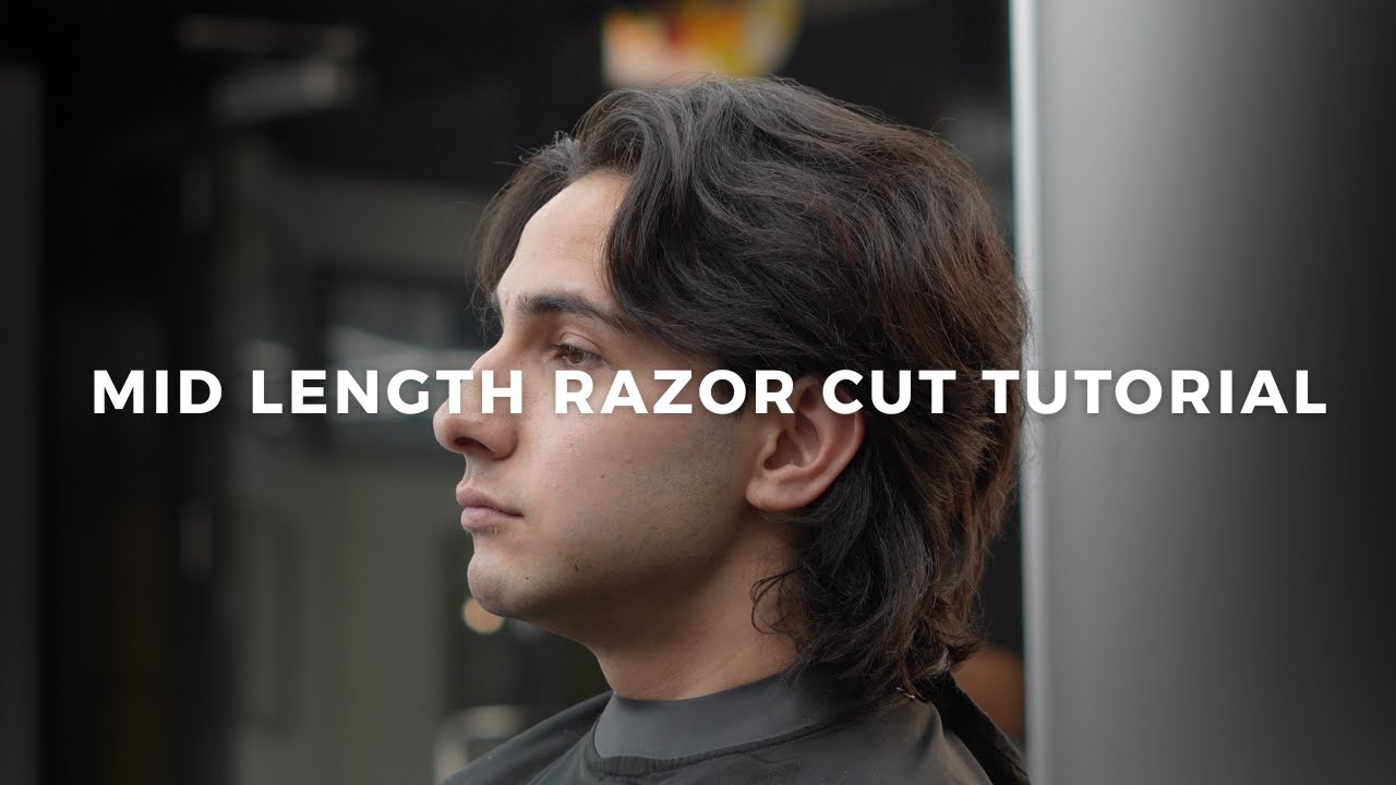 Mid Length Razor Cut Tutorial | Creating Texture & Layers