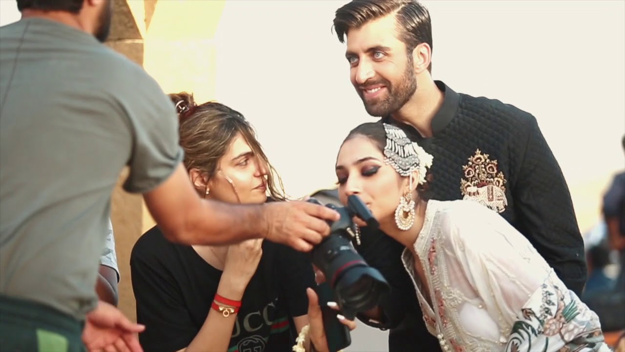 Shehla Chatoor BTS "Chinaar bagh"