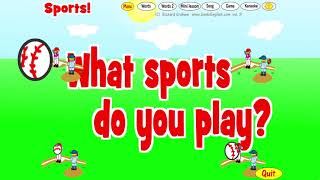 What sports do you play Genki English