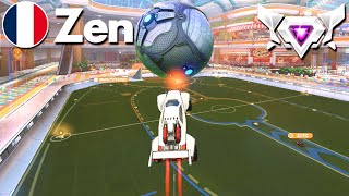 ZEN is the KING of CONTROL in Rocket League! (SSL 2v2)