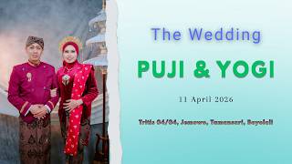 LIVE CS. LMB THE WEDDING '' PUJI & YOGI '' -- SABTU, 11 APRIL 2026 --JEMOWO,TAMANSARI,BOYOLALI.