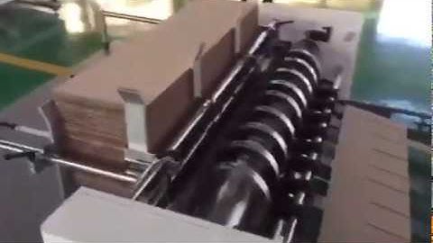Corrugated cardboards Partition Assembly slotting Machine