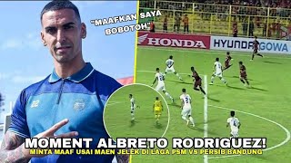 REAKSI ALBERTO RODRIGUEZ! Saat Blunder di Laga PSM Makassar Vs Persib Bandung dan di sorot Bobotoh