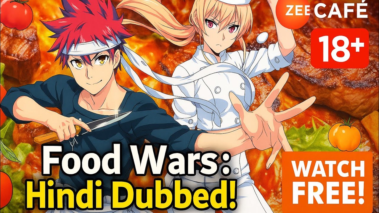 🍽️ Food Wars New Hindi Dubbed Anime Watch Free ⭐