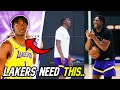 Lakers Adou Thiero IN THE GYM Preparing for Next Season! | Thiero's Role + Offensive Lakers Outlook!