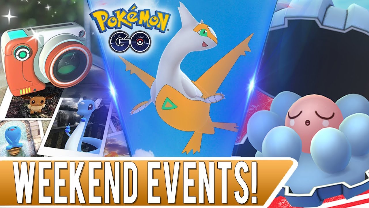 POKEMON GO WEEKEND EVENTS! Shiny Latias Raid Event, Clamperl Research