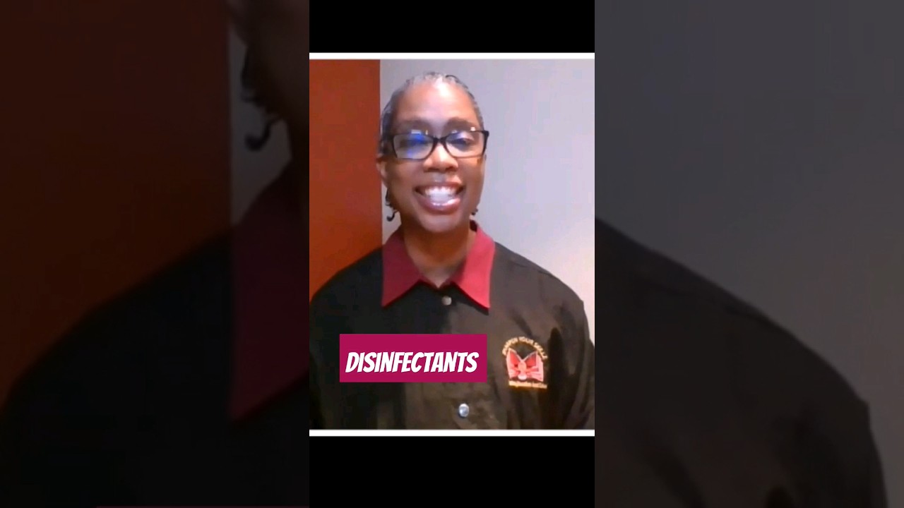 Disinfectants (Definition) SYS Video Dictionary YouTube