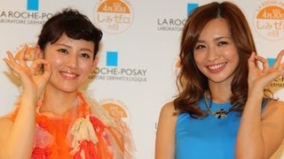 福田彩乃、優木まおみ登場！「ラ ロッシュ ポゼ Suhands Beauty Award 2013 授賞式」