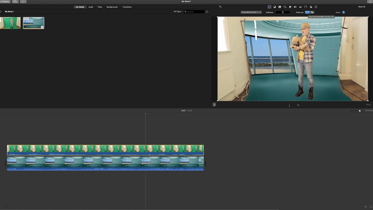 How to Blue Filter in Imovie HD
