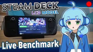 Playing and Benchmarking on the GabeGear! (Steam Deck LCD)