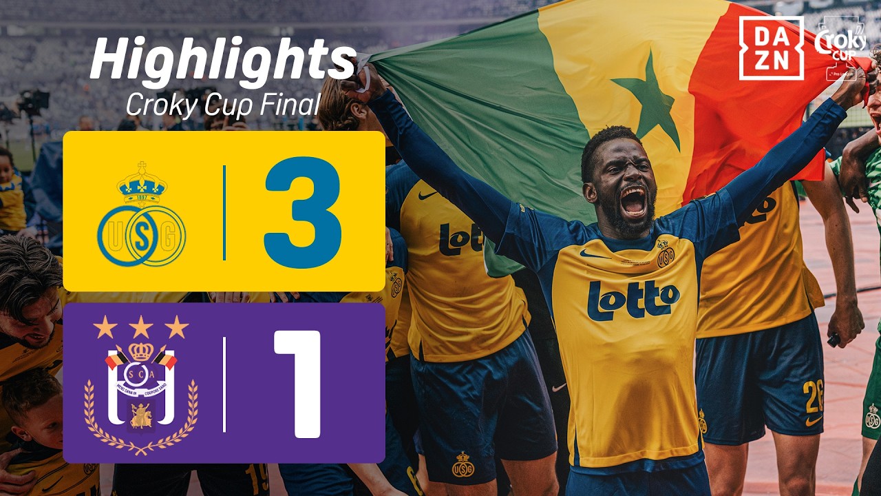 Union SG wint de Brusselse derby en pakt de Croky Cup! 🟡🔵 | Union SG - RSC Anderlecht