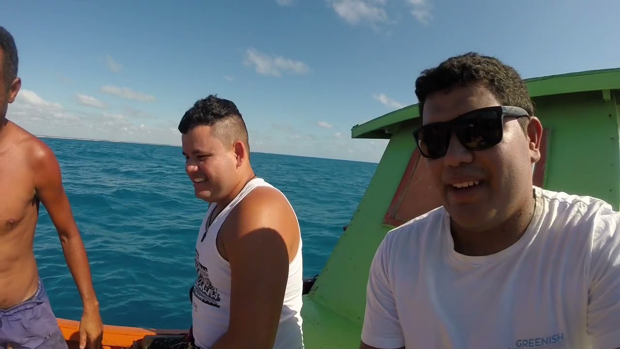 Mergulho profissional de pesca de lagosta