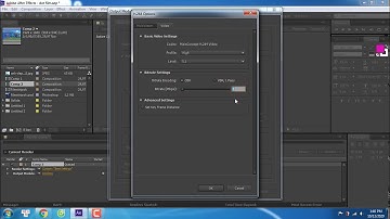 Cách xuất video trong After Effect CS6 nhanh nhất nhẹ nhất
