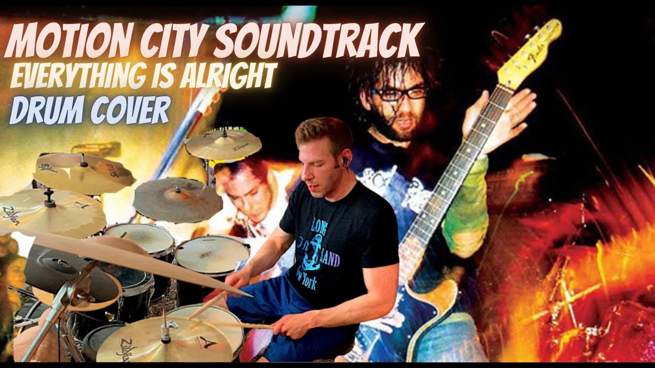 Motion City Soundtrack Everything is Alright Drum Cover YouTube