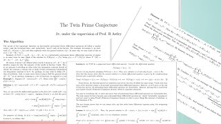 I SOLVED THE TWIN PRIME CONJECTURE