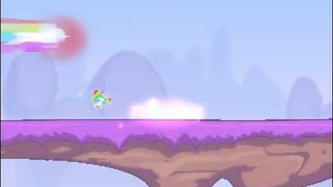 Robot Unicorn Attack Speedrun