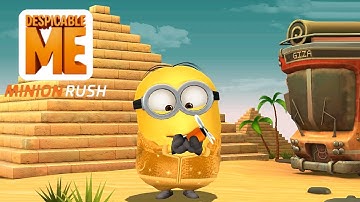 Despicable Me 2 Minion rush gameplay walkthrough Leotard The Pyramids level 240-241