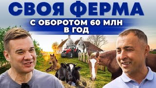 Животноводство может быть выгодным! Как содержатся лошади и быки в Татарстане? Андрей Даниленко