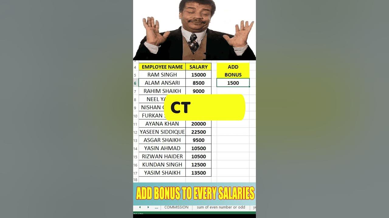 how-to-calculate-bonus-on-salary-in-excel-youtube