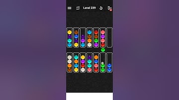 ball sort color puzzle game level 239 | ball sort color puzzle level 239